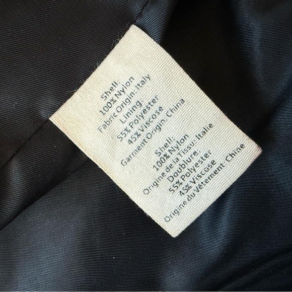 L’AGENCE Devereux Women's Navy Blue Lace-Up Bouclé Blazer Jacket Size 8 - Picture 11 of 12